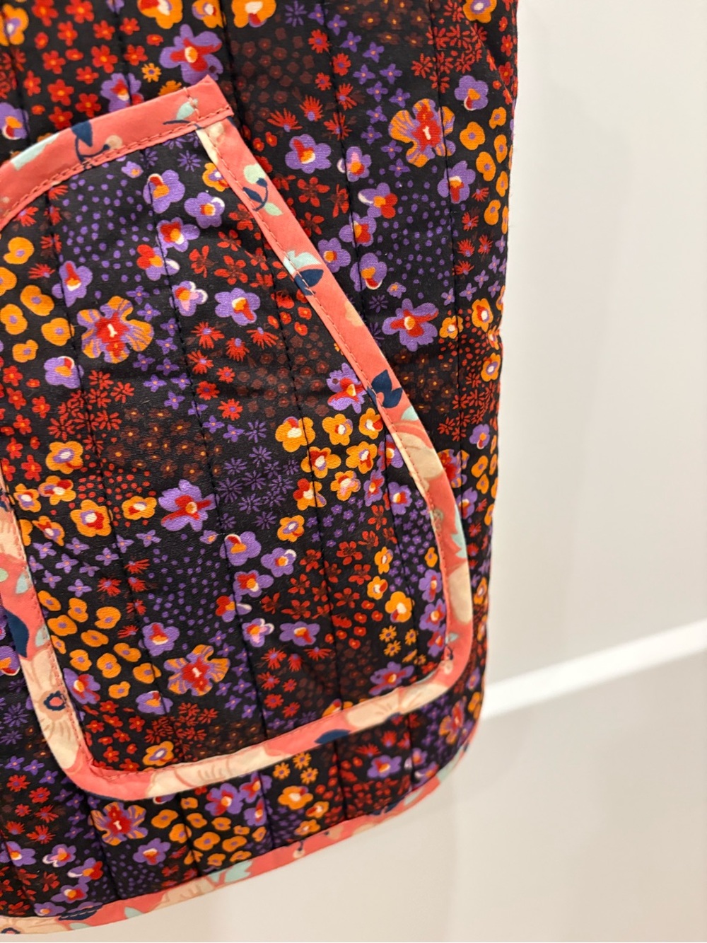 Anthropologie Dolan Printed Ruffled Toggle Vest - Picture 5 of 10